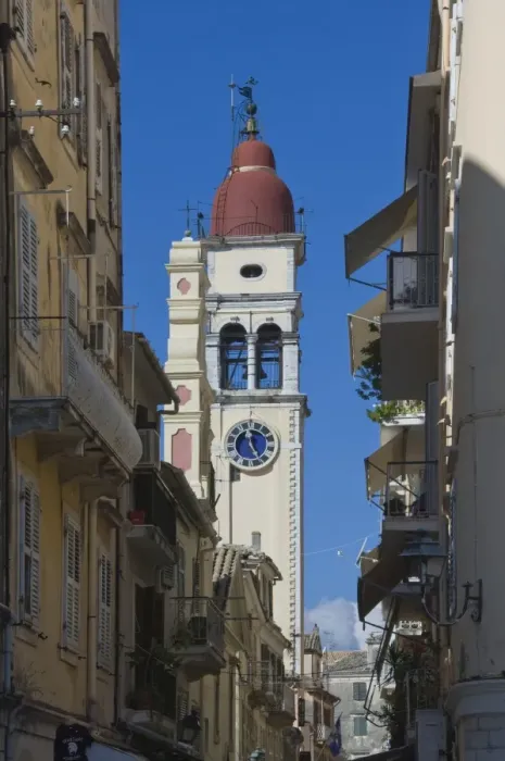 Framed Print : St. Spyridion Church Bell Tower, Corfu Town, Corfu, Ionian Islands, Greek Islands, Greece, Europe Framed Print : St. Spyridion Church Bell Tower, Corfu Town, Corfu, Ionian Islands, Greek Islands, Greece, Europe