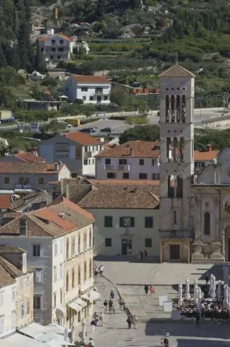 Framed Print : St. Stephens Cathedral, Medieval city of Hvar, island of Hvar, Dalmatia, Croatia, Europe Framed Print : St. Stephens Cathedral, Medieval city of Hvar, island of Hvar, Dalmatia, Croatia, Europe