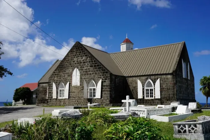 Framed Print : St. Thomas Anglican Church built in 1643, Nevis, St. Kitts and Nevis, Leeward Islands Framed Print : St. Thomas Anglican Church built in 1643, Nevis, St. Kitts and Nevis, Leeward Islands