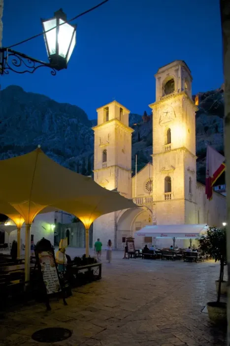 Framed Print : St. Tryphon Cathedral at night, Old Town, UNESCO World Heritage Site, Kotor, Montenegro, Europe Framed Print : St. Tryphon Cathedral at night, Old Town, UNESCO World Heritage Site, Kotor, Montenegro, Europe