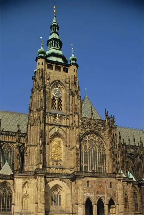Framed Print : St. Vitus Cathedral, Prague Castle, Third Courtyard, Prague, Czech Republic, Europe Framed Print : St. Vitus Cathedral, Prague Castle, Third Courtyard, Prague, Czech Republic, Europe