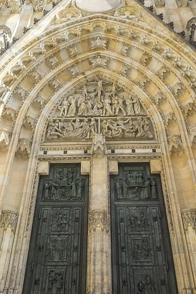 St. Vitus Cathedral, UNESCO World Heritage Site, Prague, Czech Republic, Europe