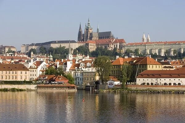 St. Vituss Cathedral, Royal Palace, castle, and River Vltava, UNESCO World Heritage Site