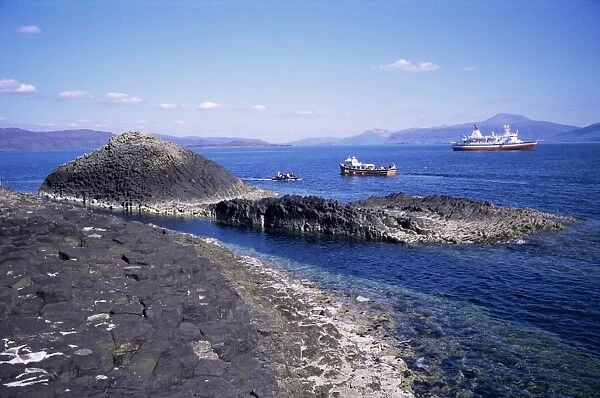 Staffa, island of basalt columns