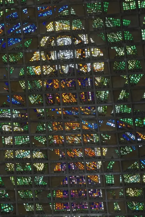 Framed Print : Stained glass window of Metropolitan Cathedral of St. Sebastian, Centro, Rio de Janeiro, Brazil, South America Framed Print : Stained glass window of Metropolitan Cathedral of St. Sebastian, Centro, Rio de Janeiro, Brazil, South America