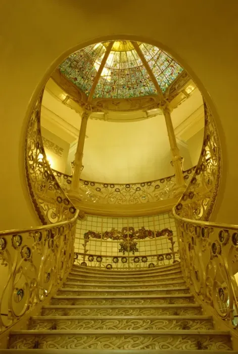 Framed Print : Staircase, Society of Authors, Longoria Palace, Madrid, Spain, Europe Framed Print : Staircase, Society of Authors, Longoria Palace, Madrid, Spain, Europe
