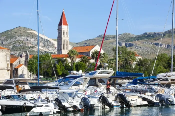 Framed Print : Stari Grad (Old Town), UNESCO World Heritage Site, Trogir, Dalmatia, Croatia, Europe Framed Print : Stari Grad (Old Town), UNESCO World Heritage Site, Trogir, Dalmatia, Croatia, Europe
