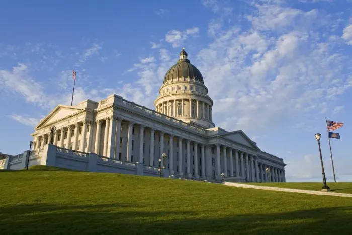 Framed Print : State Capitol Building, Salt Lake City, Utah, United States of America, North America Framed Print : State Capitol Building, Salt Lake City, Utah, United States of America, North America