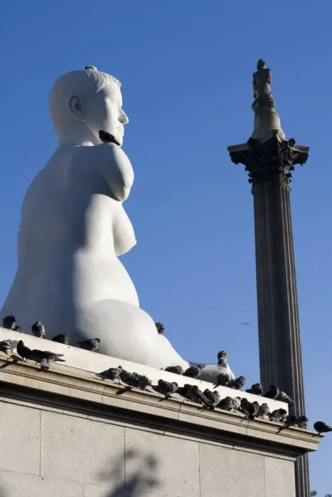 Framed Print : Statue of Alison Lapper, Pregnant, Trafalgar Square, London, England, United Kingdom Framed Print : Statue of Alison Lapper, Pregnant, Trafalgar Square, London, England, United Kingdom