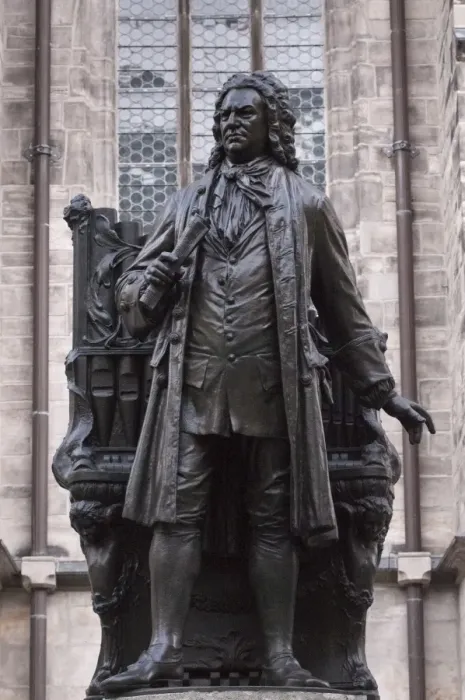 Framed Print : Statue of Bach, Leipzig, Saxony, Germany, Europe Framed Print : Statue of Bach, Leipzig, Saxony, Germany, Europe