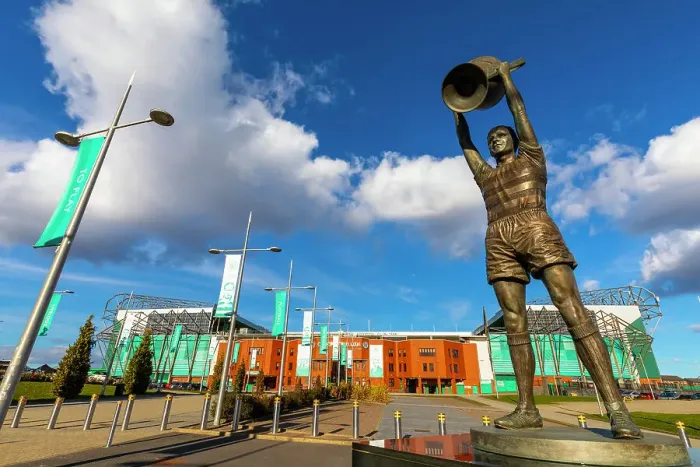 Framed Print : Statue of Billy McNeill lifting the European Cup, Celtic Park, Parkhead, Glasgow, Scotland, United Kingdom, Europe Framed Print : Statue of Billy McNeill lifting the European Cup, Celtic Park, Parkhead, Glasgow, Scotland, United Kingdom, Europe