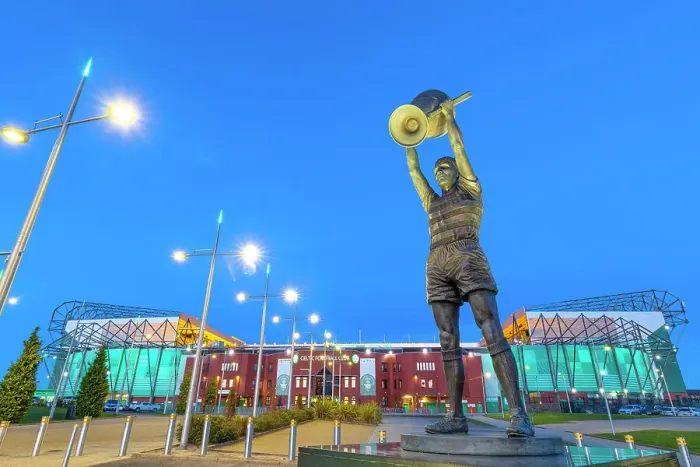 Framed Print : Statue of Billy McNeill lifting Europen Cup, Celtic Park, Parkhead, Glasgow, Scotland, United Kingdom, Europe Framed Print : Statue of Billy McNeill lifting Europen Cup, Celtic Park, Parkhead, Glasgow, Scotland, United Kingdom, Europe