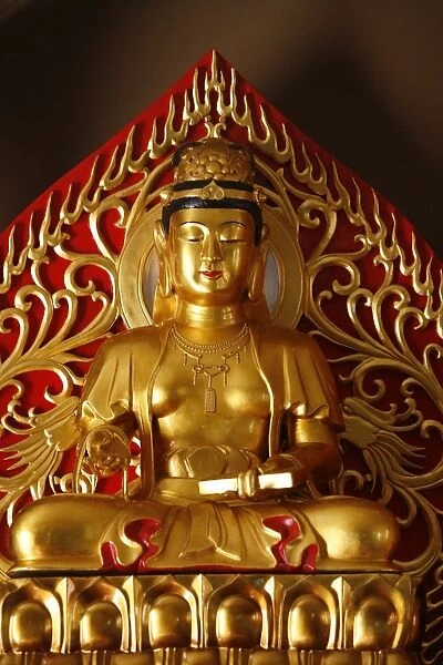 Statue of Boddhisatva Fugen Bosatsu, Kanshoji Zen monastery, La Coquille
