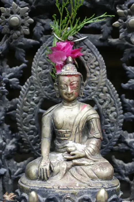Framed Print : Statue of the Buddha, Patan, Nepal, Asia Framed Print : Statue of the Buddha, Patan, Nepal, Asia
