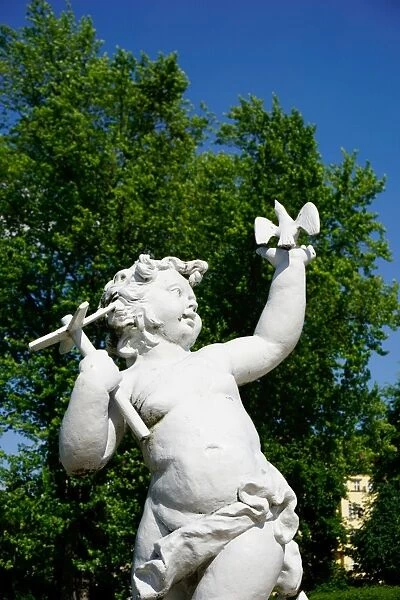 Statue, Charlottenburg Palace, Berlin, Germany, Europe