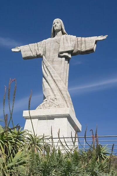 Statue of Christ, Canico, Madeira, Portugal, Europe