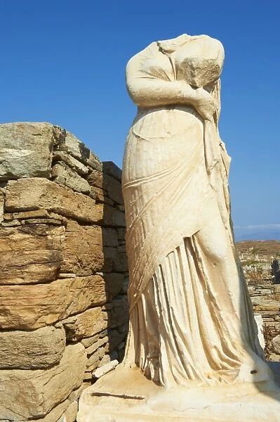 Statue of Cleopatra, House of Cleopatra, Quarter of the Theatre, archaeological site