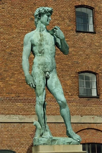 Statue of David, Copenhagen, Denmark, Scandinavia, Europe