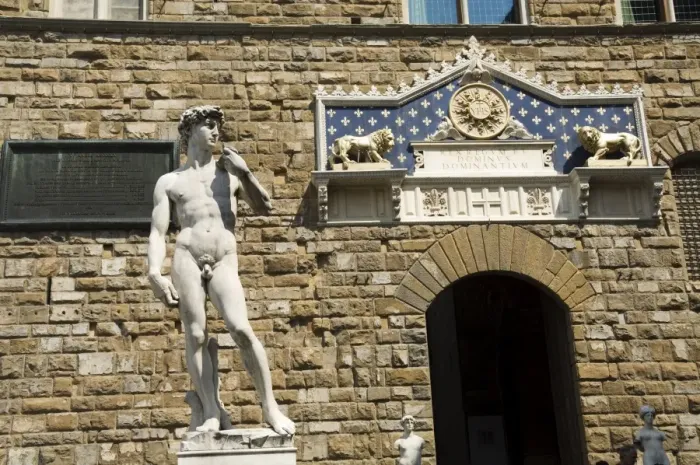 Framed Print : Statue of David, Palazzo Vecchio on the Piazza della Signoria, Florence (Firenze), UNESCO World Heritage Site, Tuscany, Italy Framed Print : Statue of David, Palazzo Vecchio on the Piazza della Signoria, Florence (Firenze), UNESCO World Heritage Site, Tuscany, Italy