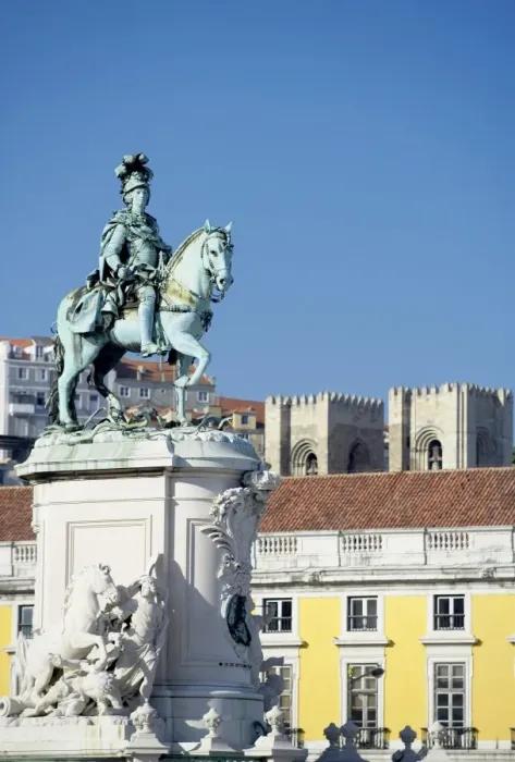 Framed Print : Statue of Dom Jose I Framed Print : Statue of Dom Jose I