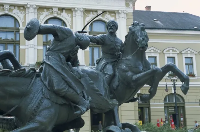 Framed Print : Statue, Eger