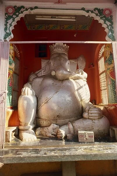 Statue of the elephant god Ganesh