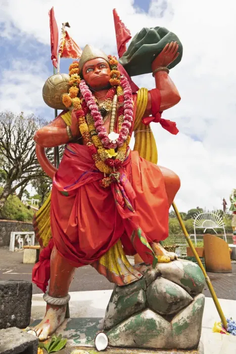 Framed Print : Statue of Hanuman, the Hindu monkey god and companion of Rama, at Ganga Talao, Mauritius, Indian Ocean, Africa Framed Print : Statue of Hanuman, the Hindu monkey god and companion of Rama, at Ganga Talao, Mauritius, Indian Ocean, Africa