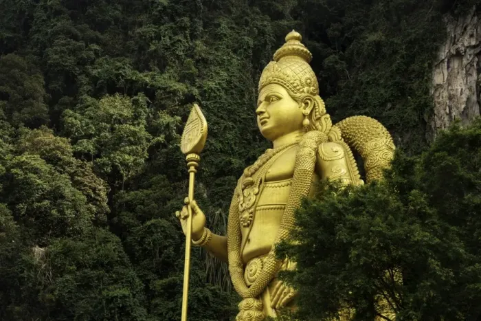 Framed Print : Statue of Hindu God, Lord Muruganat, at the entrance to the Batu Caves, Gombak, Malaysia Framed Print : Statue of Hindu God, Lord Muruganat, at the entrance to the Batu Caves, Gombak, Malaysia
