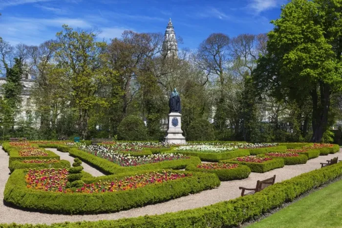 Framed Print : Statue of John 3rd Marquess of Bute Formal Garden, Cardiff, Wales, United Kingdom, Europe Framed Print : Statue of John 3rd Marquess of Bute Formal Garden, Cardiff, Wales, United Kingdom, Europe