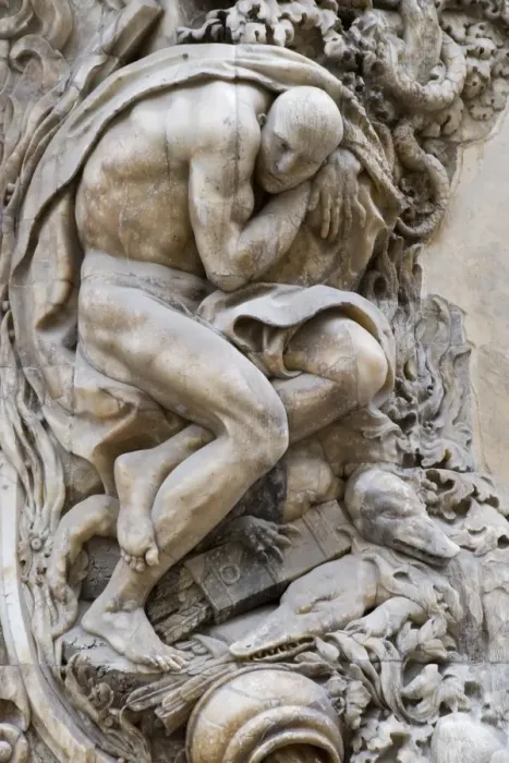 Framed Print : statue of man Framed Print : statue of man