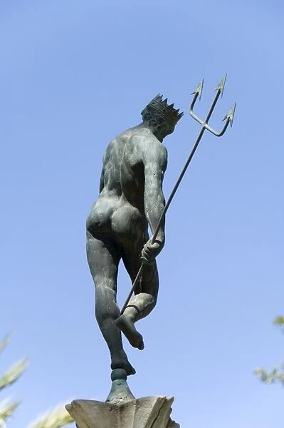 Statue of Neptune in the gardens of the Real Alcazar