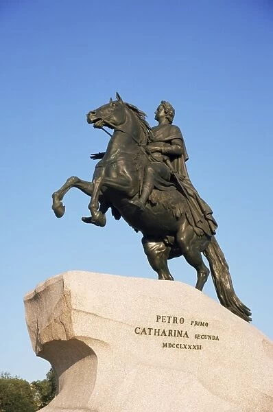 Statue of Peter the Great, 1782, St