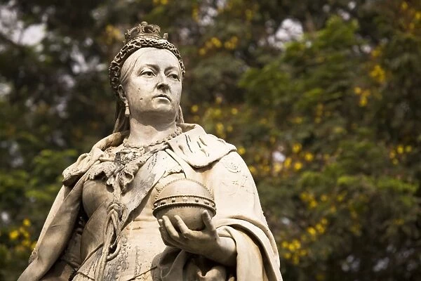 Statue of Queen-Empress Victoria in Cubban Park in central Bangalore, Karnataka