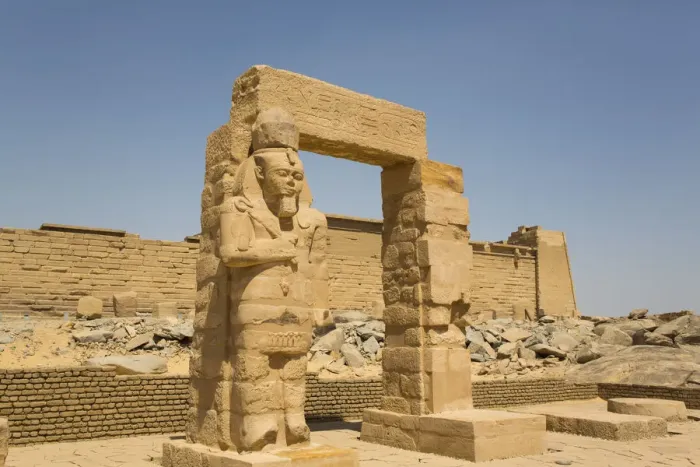 Framed Print : Statue of Ramses II, Garf Hussien Temple, Kalabsha, UNESCO World Heritage Site Framed Print : Statue of Ramses II, Garf Hussien Temple, Kalabsha, UNESCO World Heritage Site