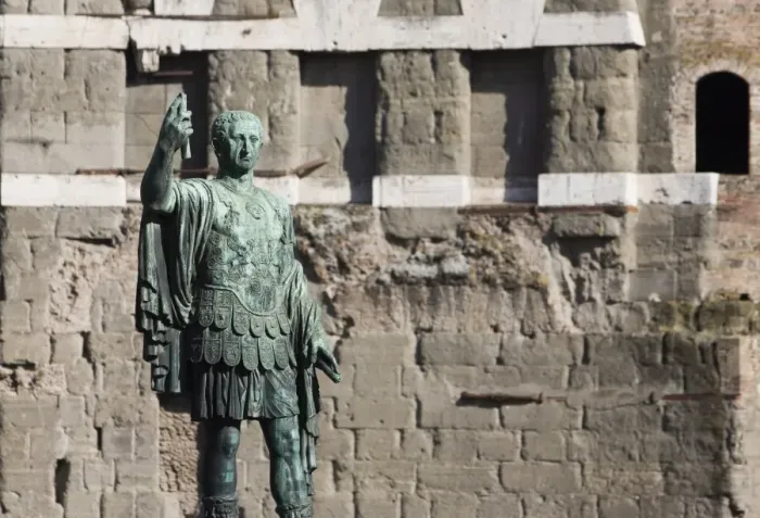 Framed Print : Statue of Roman soldier in front of Trajans Forum, Via Dei Fori Imperiali Framed Print : Statue of Roman soldier in front of Trajans Forum, Via Dei Fori Imperiali