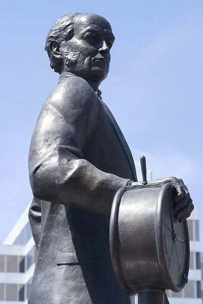 Statue of Samuel Cunard, native of Halifax, Harbour Walk, Halifax, Nova Scotia