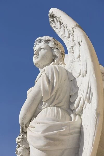 Statue at Santa Maria di Leuca, Leuca, Puglia, Italy, Europe
