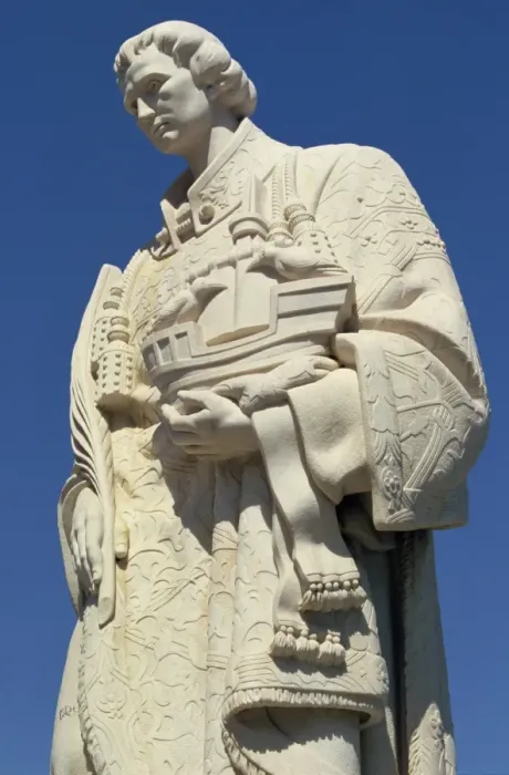 Framed Print : Statue of Sao Vicente in Lisbon Framed Print : Statue of Sao Vicente in Lisbon