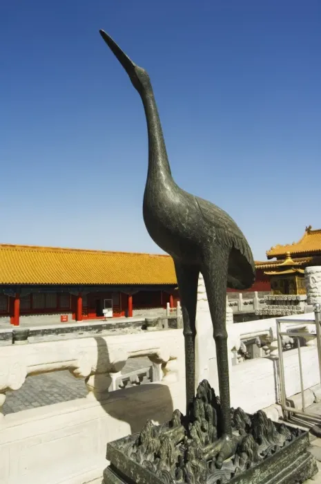 Framed Print : A statue of a stork in Zijin Cheng, The Forbidden City Palace Museum, UNESCO World Heritage Site Framed Print : A statue of a stork in Zijin Cheng, The Forbidden City Palace Museum, UNESCO World Heritage Site