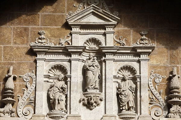 Statues in Granada Cathedral, Granada, Andalucia, Spain, Europe
