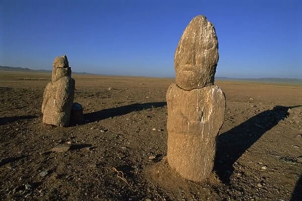 Statues, Khustai National Park
