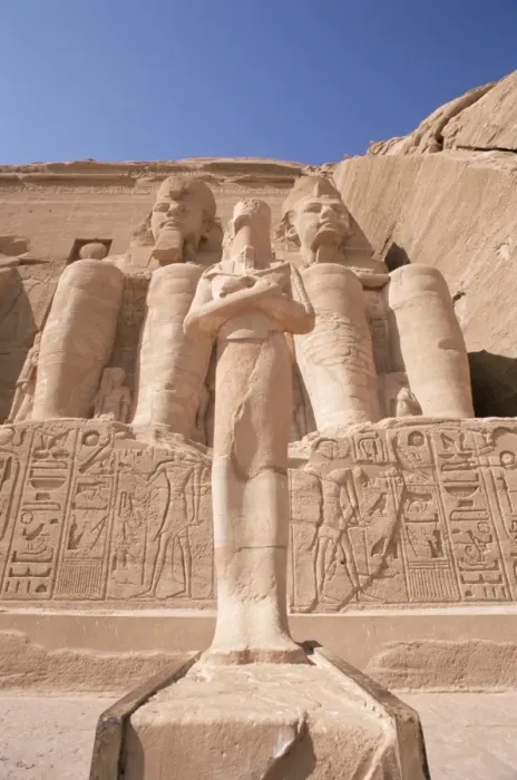 Framed Print : Statues of Ramses II (Ramses the Great), outside the temple, Abu Simbel Framed Print : Statues of Ramses II (Ramses the Great), outside the temple, Abu Simbel