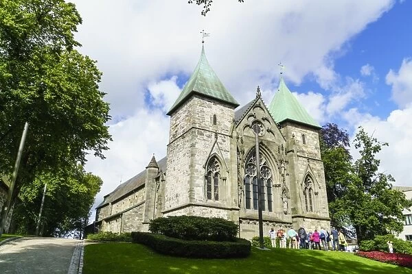 Stavanger Cathedral, Norways oldest cathedral dating from 1125, Stavanger, Norway