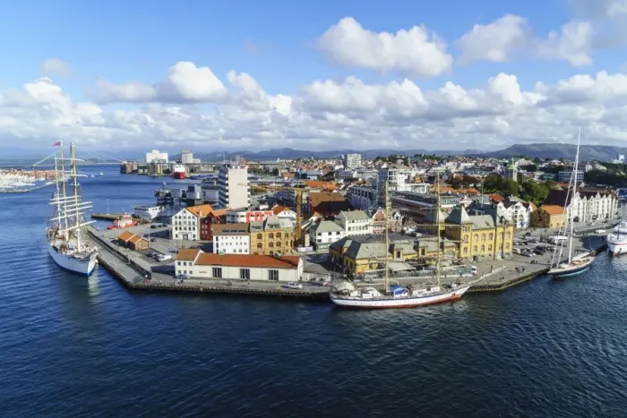 Framed Print : Stavanger harbour, Stavanger, Norways third largest city and centre of the countrys oil industry Framed Print : Stavanger harbour, Stavanger, Norways third largest city and centre of the countrys oil industry