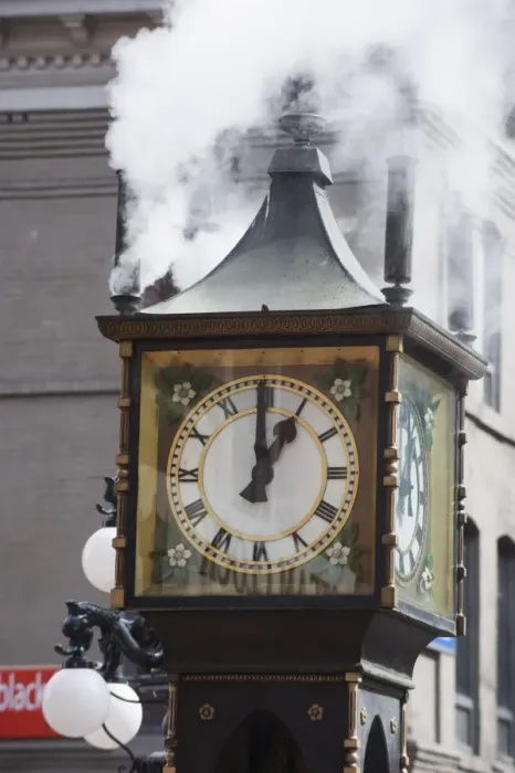 Framed Print : The Steam Clock on Water Street, Gastown, Vancouver, British Columbia, Canada Framed Print : The Steam Clock on Water Street, Gastown, Vancouver, British Columbia, Canada