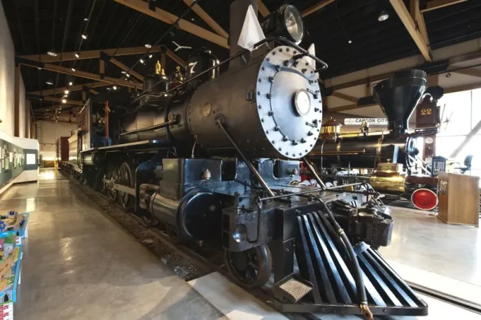 Framed Print : Steam locomotive, Nevada State Railroad Museum, Carson City, Nevada, United States of America, North America Framed Print : Steam locomotive, Nevada State Railroad Museum, Carson City, Nevada, United States of America, North America