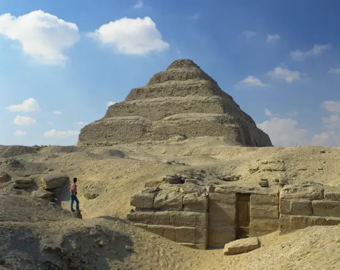 Framed Print : The Step Pyramid of the pharaoh Zoser, at Saqqara (Sakkara), UNESCO World Heritage Site Framed Print : The Step Pyramid of the pharaoh Zoser, at Saqqara (Sakkara), UNESCO World Heritage Site