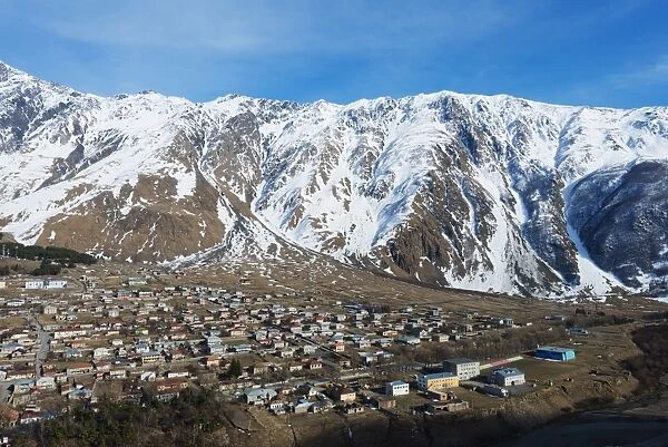 Stepantsminda, Kazbegi, Georgia, Caucasus region, Central Asia, Asia