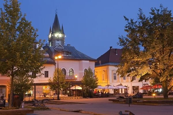 Stephens tower, Libertatii square, Baia Mare, Maramures, Romania, Europe
