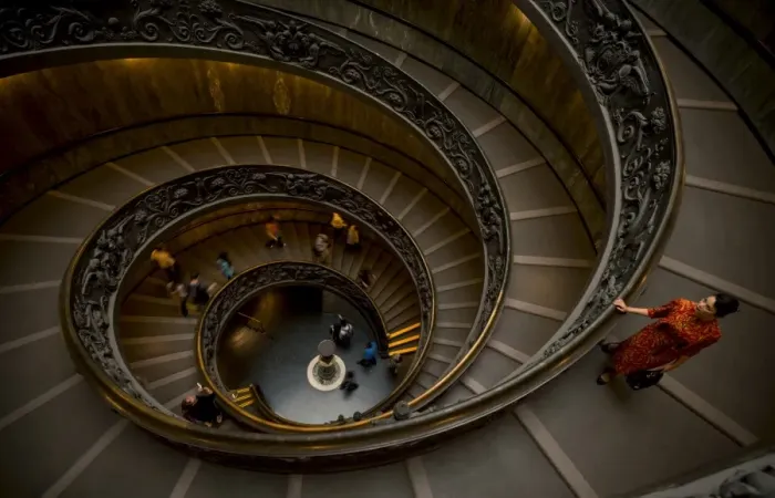 Framed Print : Steps at the Vatican Museum, The Vatican City, Vatican, Rome, Lazio, Italy, Europe Framed Print : Steps at the Vatican Museum, The Vatican City, Vatican, Rome, Lazio, Italy, Europe
